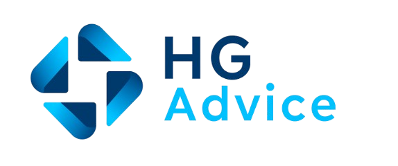 logo HG Advice. Empresa de servicios de consultoría de empresa en Colmenar Viejo, Madrid.